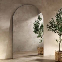 Concord Arched Frameless Full Length Extra Large Mirror 180cm X 110cm