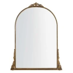 Mirabel Full Length Mirror 186 X 144 Cm, Antique Gold Effect -Daals MIRR 046 GOLD WB1