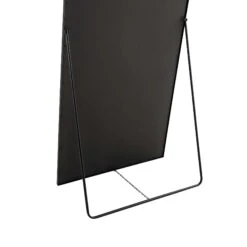 Dina Freestanding Arched Full Length Metal Frame Mirror 160 X 76 Cm, Black -Daals MIRR 049 BLACK detail4