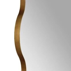 Luisa Wavy Curved Full Length Mirror 180 X 110 Cm, Gold 14 Luisa Wavy Curved Full Length Mirror 180 X 110 Cm, Gold -Daals MIRR 050 GOLD detail1
