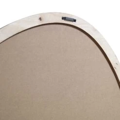 Edo Irregular Pebble Wall Wooden Mirror 100 X 76 Cm, Walnut 13 Edo Irregular Pebble Wall Wooden Mirror 100 X 76 Cm, Walnut -Daals MIRR 063 WALNUT detail2