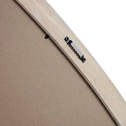 Edo Irregular Pebble Large Wooden Mirror 160 X 120 Cm, Washed White -Daals MIRR 073 WHITE detail2