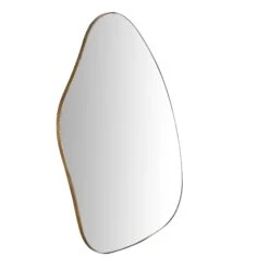 Pavia Irregular Shaped Extra Large Full Length Mirror 160 X 115 Cm, Antique Gold -Daals MIRR 102 ANTQGOLD WB2