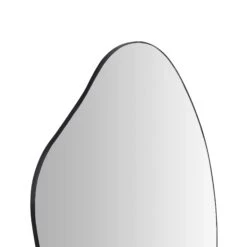 Pavia Irregular Shaped Extra Large Full Length Mirror 160 X 115 Cm, Black -Daals MIRR 102 BLACK detail1