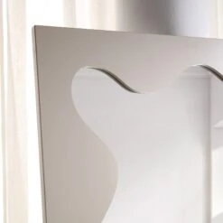 Destin Wave Mirror 160 X 70 Cm, Taupe Gloss -Daals MIRR 160 TAUPE GLOSS scene2