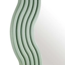 Venus Full Length Wave Mirror 180 X 100 Cm, Sage Green -Daals MIRR 162 SAGE detail3