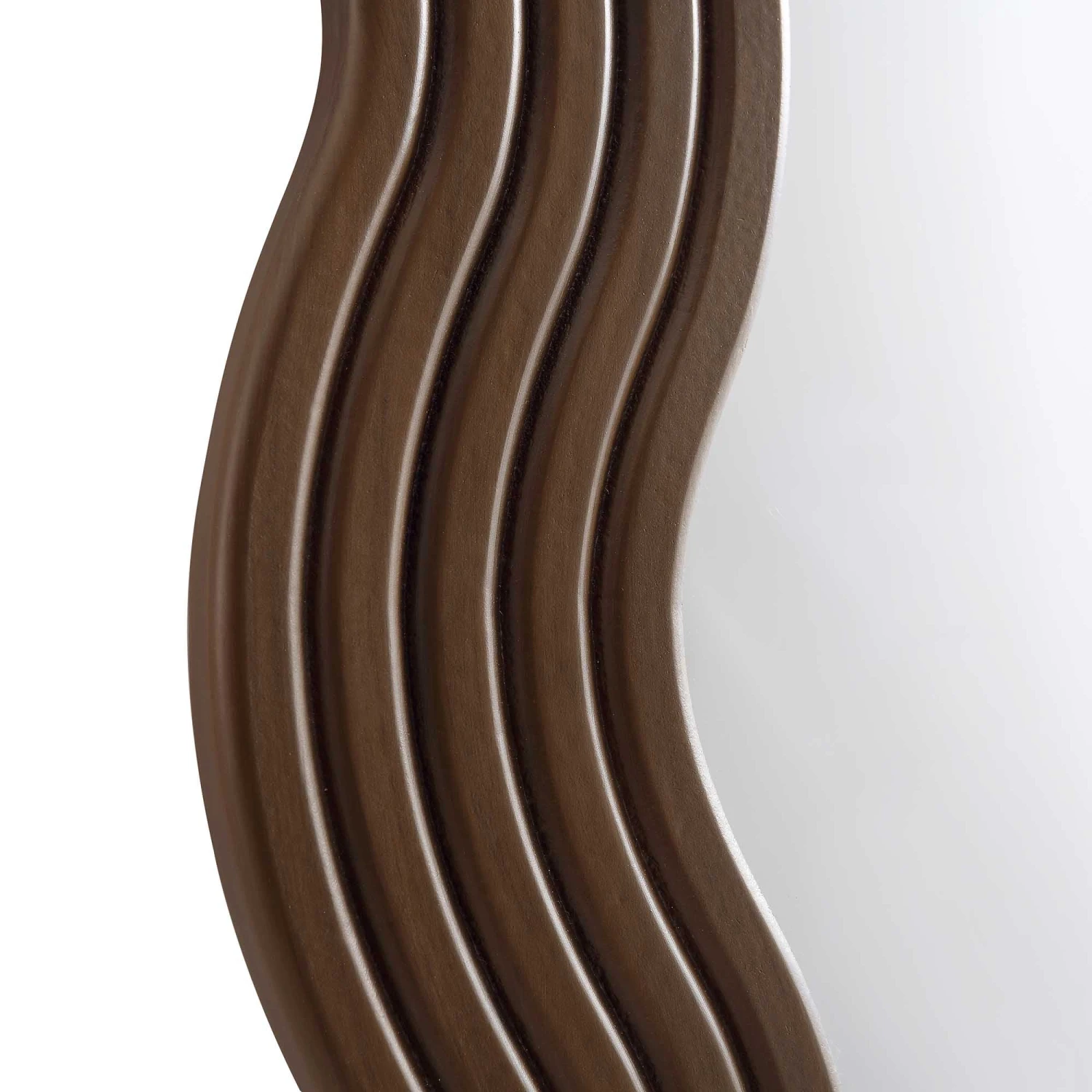 Venus Full Length Wave Mirror 180 X 100 Cm, Walnut 7 Venus Full Length Wave Mirror 180 X 100 Cm, Walnut - Image 7