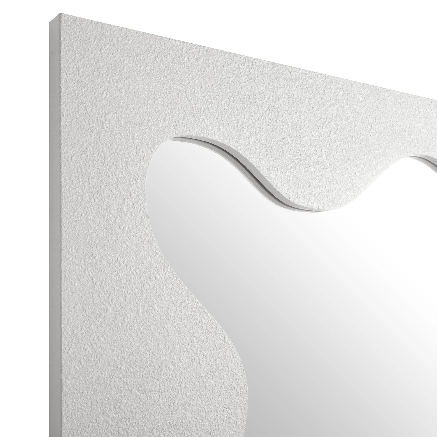 Destin Wave Mirror 180 X 100 Cm, White Matte 8 Destin Wave Mirror 180 X 100 Cm, White Matte - Image 8