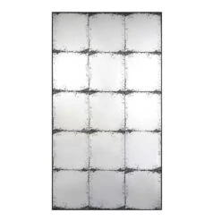 Bibury Antiqued Full Length Mirror Rectangular 180 X 100 Cm 10 Bibury Antiqued Full Length Mirror Rectangular 180 X 100 Cm -Daals MIRR 227 BLACK WB1