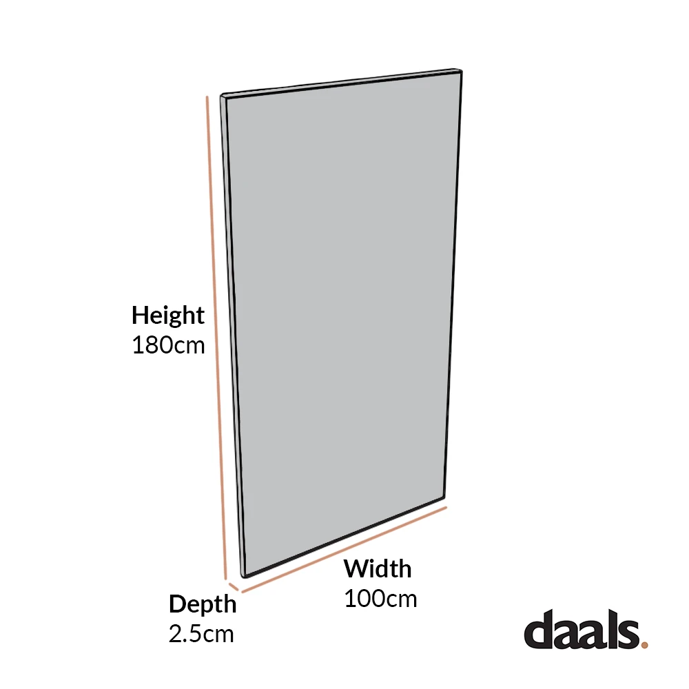 Bibury Antiqued Full Length Mirror Rectangular 180 X 100 Cm 5 Bibury Antiqued Full Length Mirror Rectangular 180 X 100 Cm - Image 5