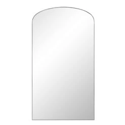 Emmy Extra-Large Black Arch Floor Mirror 180 X 100 Cm -Daals MIRR 278 BLACK WB1