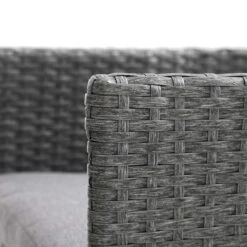 Granchester Rattan Balcony Bistro Set, Grey 24 Granchester Rattan Balcony Bistro Set, Grey -Daals OD BISTR 7034 DARKGREY detail2