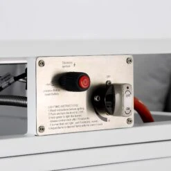 Albany Aluminium Large Corner Casual Dining Set With Firepit Table, Grey -Daals OD DINE 1046 GREY detail1