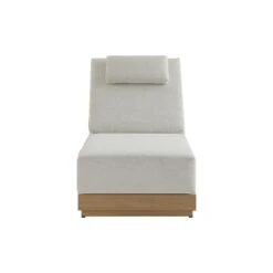 Pedra Rope And Aluminium Outdoor Sun Lounger, Natural -Daals OD ROPE2 NAT SLG WB2