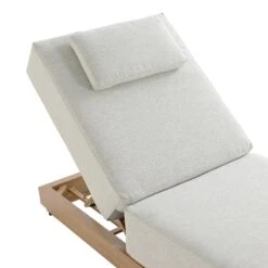 Pedra Rope And Aluminium Outdoor Sun Lounger, Natural -Daals OD ROPE2 NAT SLG detail1