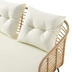 St Loy Natural Rattan Corner Sofa Set With Table -Daals OD SF 016 detail2