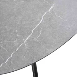 Montebello 4-Seater Outdoor Black Rope And Aluminium Sofa Set With Grey Ceramic Coffee Table -Daals OD SF 1029 BLACK detail5