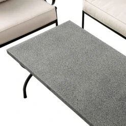 Haymes Indoor And Outdoor Metal Sofa Set With Coffee Table -Daals OD SF 1077 BEIGE detail2