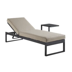 Albany Aluminium Sun Lounger, Taupe -Daals OD SLG 155 TAUPE GIF