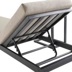 Albany Aluminium Sun Lounger, Taupe -Daals OD SLG 155 TAUPE detail2