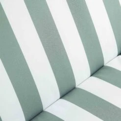 Champneys Outdoor Reclining Swing With Canopy, Sage Green Striped -Daals OD SWG 057 SAGE detail3