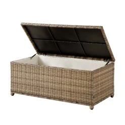 Granchester 120cm Rattan Storage Box, Natural -Daals OD TRUNK 8047 NAT WB2