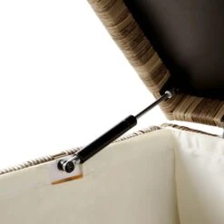 Granchester 120cm Rattan Storage Box, Natural -Daals OD TRUNK 8047 NAT detail2