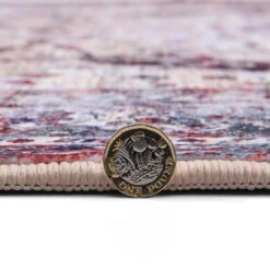 Kashmir Distressed Printed Rug 140 X 200 Cm -Daals RG FG002 detail3 6ac5eb84 8f49 44a8 beb4 feba9b710225