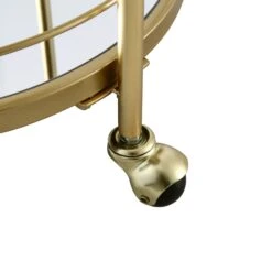 Berkeley Gold Effect Drink Trolley -Daals TRLY 357 GOLD detail2