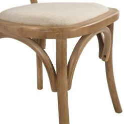 Anya Set Of 2 Cane Rattan And Upholstered Dining Chairs, Natural Colour 19 Anya Set Of 2 Cane Rattan And Upholstered Dining Chairs, Natural Colour -Daals XN 1964 NAT 2P detail3