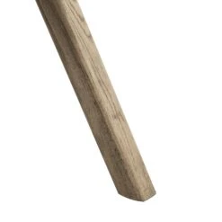 Bordon Natural Cane Rattan Folding Chair With Grey Upholstered Seat -Daals XN 2003B NATGREY detail3