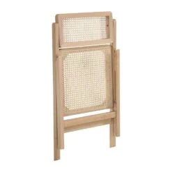 Frances Set Of 2 Folding Cane Rattan Chairs, Natural Colour -Daals XN 2054 NAT 2P WB6