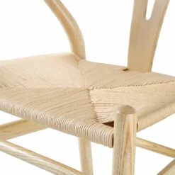 Hansel Wooden Natural Weave Counter Stool, Natural Frame -Daals XN R152 NAT detail3