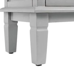 Chantilly Mid Grey Carved Bathroom Undersink Unit -Daals XXBAC 057 GREY detail3