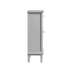 Chantilly Mid Grey Carved Bathroom Cupboard 14 Chantilly Mid Grey Carved Bathroom Cupboard -Daals XXBAC 059 GREY WB4