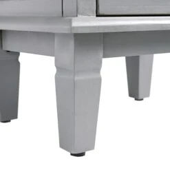 Chantilly Mid Grey Carved Bathroom Cupboard 19 Chantilly Mid Grey Carved Bathroom Cupboard -Daals XXBAC 059 GREY detail4