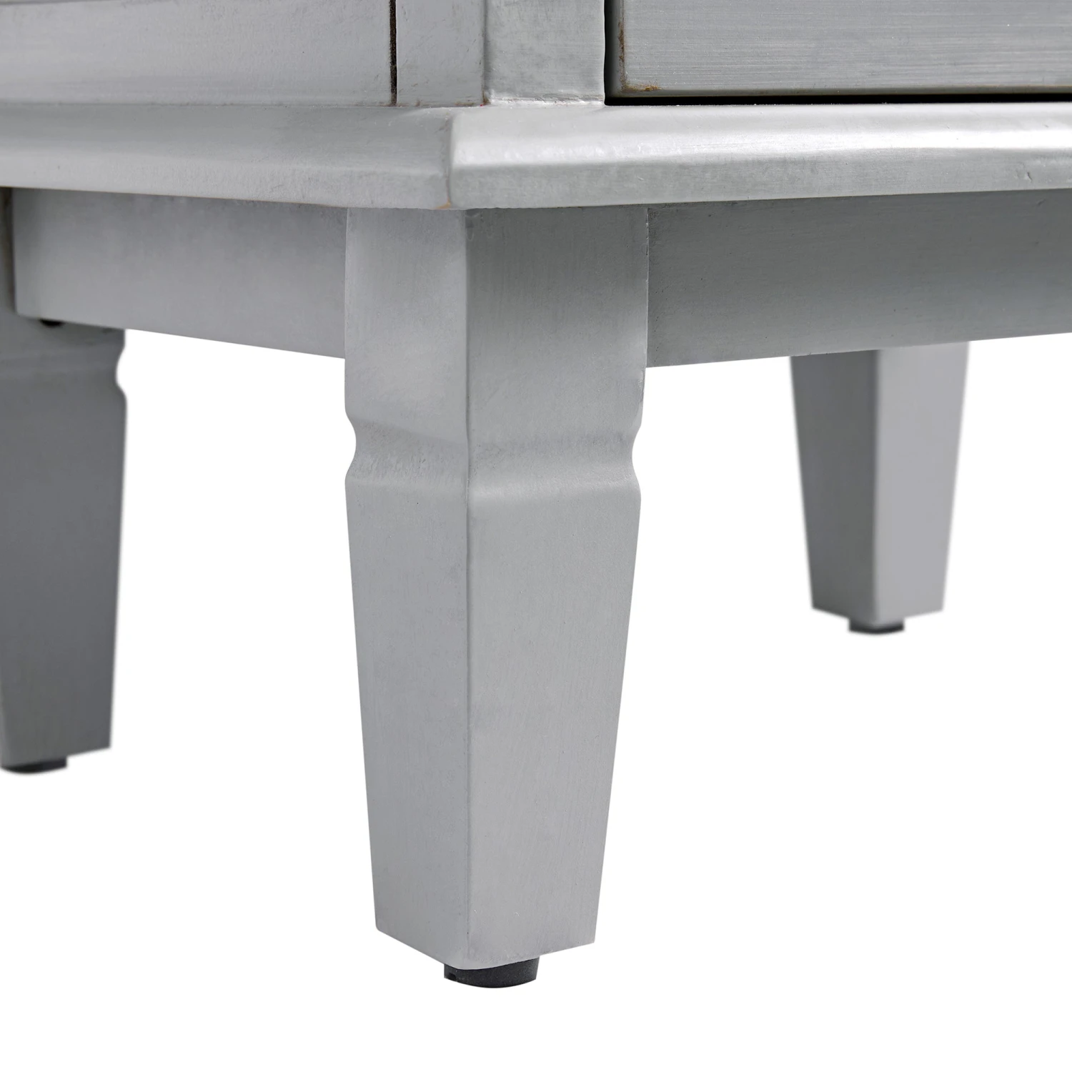 Chantilly Mid Grey Carved Bathroom Cupboard 10 Chantilly Mid Grey Carved Bathroom Cupboard - Image 10