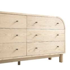 Maude Chest Of 6 Drawers, Natural Ash -Daals XXCOD 034 NAT NAT detail1