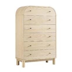 Maude Tall Chest, Natural Ash -Daals XXCOD 038 NAT NAT WB2