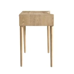 Thalia Concave Dressing Table, Natural -Daals XXDSK 022 NAT WB5
