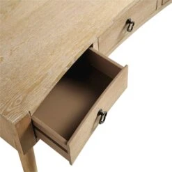 Thalia Concave Dressing Table, Natural -Daals XXDSK 022 NAT detail1