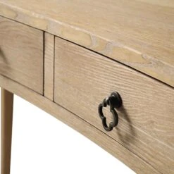 Thalia Concave Dressing Table, Natural -Daals XXDSK 022 NAT detail2