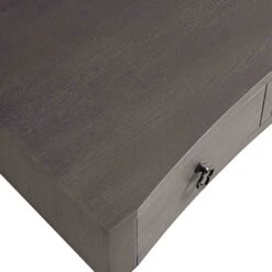 Thalia Concave Dressing Table, Silver Oak -Daals XXDSK 022 SILVEROAK detail4