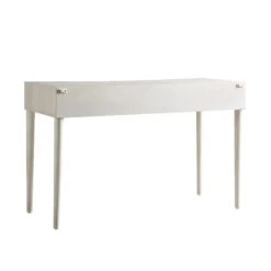 Thalia Concave Dressing Table, Washed White -Daals XXDSK 022 WHITEWASH WB6