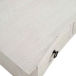 Thalia Concave Dressing Table, Washed White -Daals XXDSK 022 WHITEWASH detail4