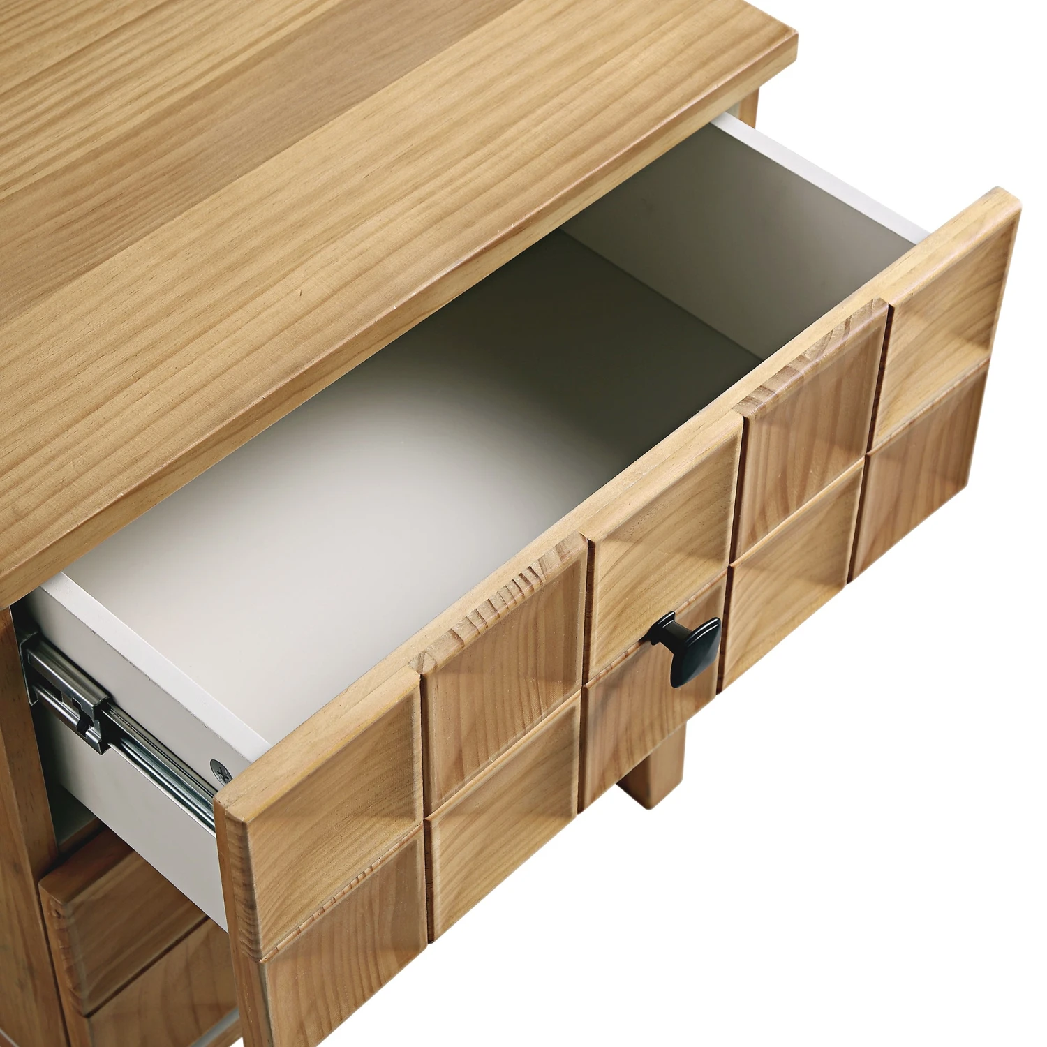 Gibbs 2-Drawer Bedside Table, Natural 12 Gibbs 2-Drawer Bedside Table, Natural - Image 12