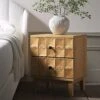 Gibbs 2-Drawer Bedside Table, Natural