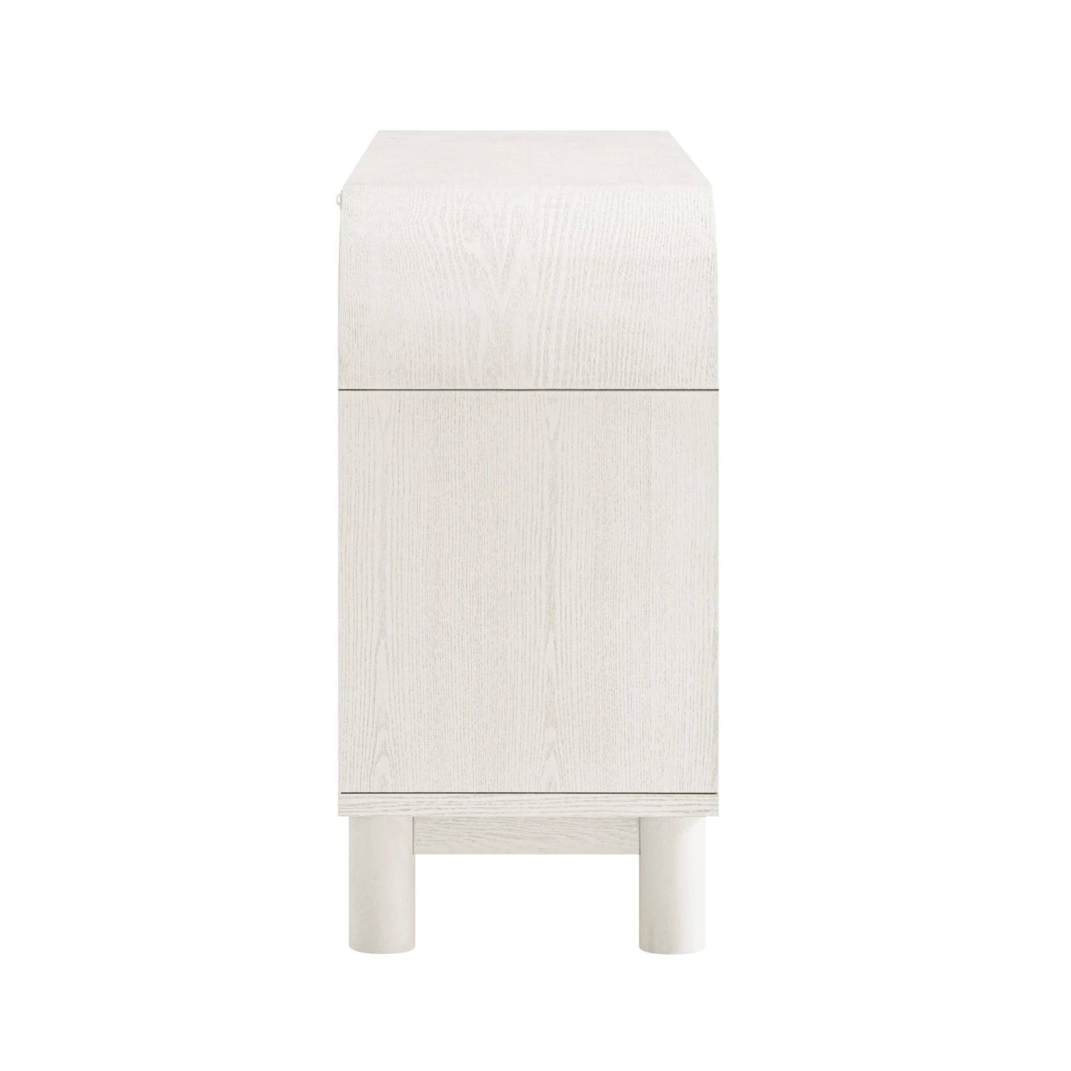 Maude Wide 3-Drawer Sideboard, Washed White Ash 13 Maude Wide 3-Drawer Sideboard, Washed White Ash - Image 13