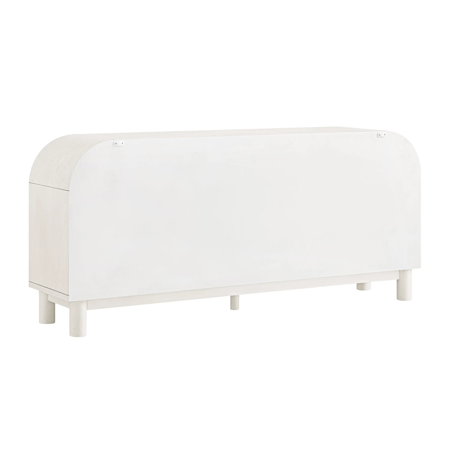 Maude Wide 3-Drawer Sideboard, Washed White Ash 14 Maude Wide 3-Drawer Sideboard, Washed White Ash - Image 14