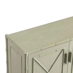 Elstowe Faux Bamboo Small Sideboard, Sage Green 17 Elstowe Faux Bamboo Small Sideboard, Sage Green -Daals XXSB 064 GREEN detail1